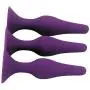 Eastern Delights Luxury Silicone Anal Trainer Butt Plug, Excellent Anal Sex Toy for Beginner, Purple Kit Eastern Delights Luxury Silicone Anal Trainer Butt Plug, Excellent Anal Sex Toy for Beginner, Purple Kit