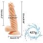 Guiseniour Realistic Big Dillos Massager Stimulator Klitoriis Simulation Pinis Masturabation for Women Couples