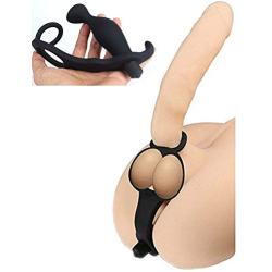 NAMEE Full Silicone Waterproof Stretchy Anal Buttplug Premium Penis - G-spot Stimulator Personal Wireless Wand Massager for Male Female Anal Vibrator Sex Toy