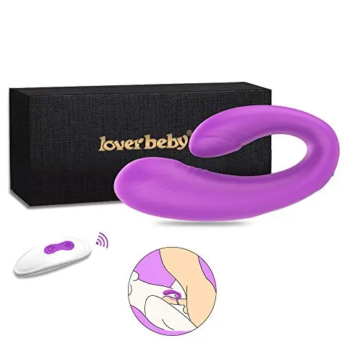 Clitoral G-spot Couples Vibrator, Wireless Remote Anal Vagina Stimulator with 9 Powerful Vibrations, Rechargeable Waterproof Nipple Massager Adult Sex Toy for Women Solo Play or Couples Fun Clitoral G-spot Couples Vibrator, Wireless Remote Anal Vagina Stimulator with 9 Powerful Vibrations, Rechargeable Waterproof Nipple Massager Adult Sex Toy for Women Solo Play or Couples Fun