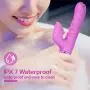 Hands Free Play Thrusting Adult Wireless Remote Control Machine Automatic Massage with Heating & Hand Free Suction Cup 10 Adjustable Telescopic Speed Realistic Silicone