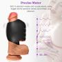 Utimi Male Masturbator Cup Handheld Liquid Silicone Vibrating Masturbation Toys with 7-Frequency Powerful Bullet Vibrator