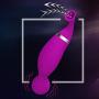 Huluda 1Pc Rechargeable Līck Oral Toy Pussy Pump Tōngue G-S Vib