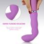 Personal Massage Tools Wand for Relaxation,Waterproof,Rechargeable,Purple