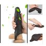 Skin 10inch Pê-NIS Sleeve Vib-ratór Reusable Cóndoms for Men Pê-NIS En-la-rgement Delay Ejacuation Trainer Pê-nisring Cóndom Condones Safer 4331