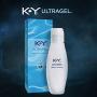 K-Y UltraGel Premium Water Based Lube- Personal Lubricant Safe To Use With Latex Condoms, Devices, Sex Toys and Vibrators, 1.5 oz. (Pack of 2)