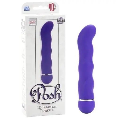 California Exotic Novelties Posh 10-function Teaser 4 - Purple California Exotic Novelties Posh 10-function Teaser 4 - Purple