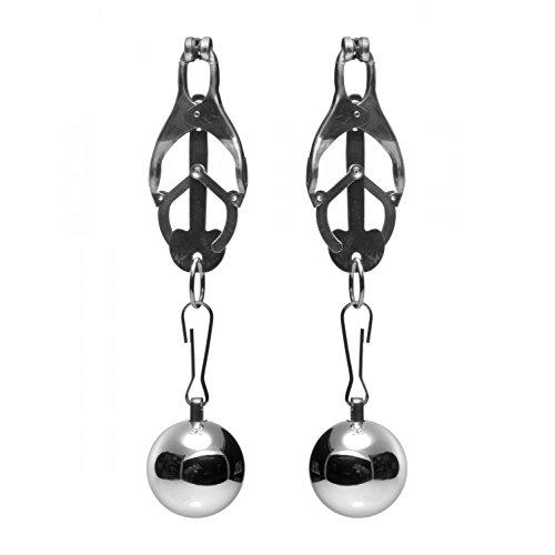 Master Series Deviant Monarch Weighted Nipple Clamps