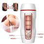 Zyuantyuan Masturbator Male Masturbator Cup, Powerful Thrusting Automatic Male Masturbation Cup Electric Sex Toys for Men 3D Realistic Lifelike Vibrating Piston Multi Speeds Tshirt Waterproof massager
