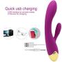 Silent Wall Adapt Vibrator Light Portable Pouch Cable PC Water Resist Stress Away 10 Speed Home Parties Outdoor Stylish