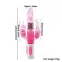 3 in 1 Rabbit Anal G Spot Dildo Vibrator Vibrator 360 Degree Rotation Rabbit Vibrator Sex Toy for Women
