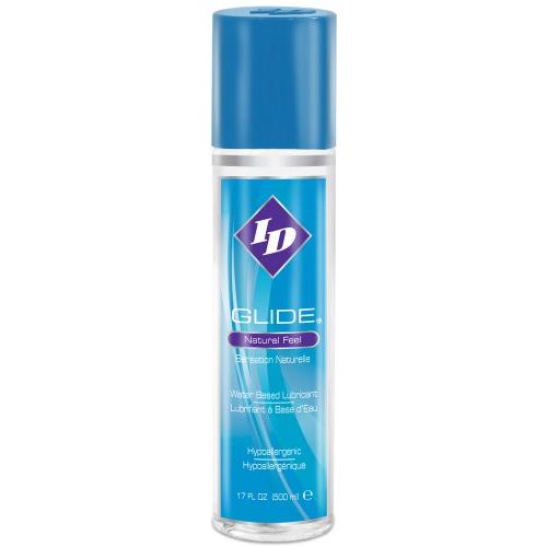 ID Glide 17 Fl Oz Natural Feel Water-Based Personal Lubricant