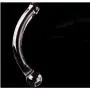 Loveria Crystal Glass Dildo Arched Prostate Massager G Spot Stimulator G-spot Stimulation Sex Toy for Women with Free Wrist strap Loveria Crystal Glass Dildo Arched Prostate Massager G Spot Stimulator G-spot Stimulation Sex Toy for Women with Free Wrist strap