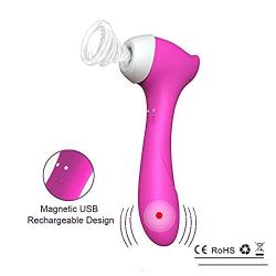 Viberate Rabbit Sucking Toys with 8 Speeds, Strong Feeling Fluttering Large Size Toys for Women