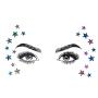SHINEYES 6 Pcs Music Festival Face Jewels, Rhinestone Rave Face Gems Glitter,Crystal Birthday Party Festival Face Sticker, Eyes Face Body Temporary Tattoos for Festival Party