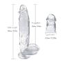 WZDYL-YJ-55 12 Inch Portable Therapeutic Body Massage Tools Soft Wand Couple Role Play PVC Material - 3