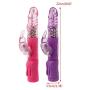 Qhufnng 100% Safe Silicone Novelty Toys for Women Full Body Massager Soft with Multispeed Vibratinon Waterproof Silent for Stress Away Pink, Purple