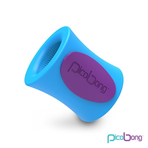 Picobong Blowhole Premium-grade Silicone Vibrating Masturbation Cup With Mobile App Control, Blue