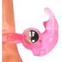 Pink B.O.B. Super Strong Vibrating Cock Rring Sex Toy for Men, 2.4 Ounce