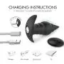 qqooo New Pennis Sucking Vǐbrátors Body Stimulator,Silicone G SPOtter Massage Buttee Amal Plug for Women Men - Black qqooo New Pennis Sucking Vǐbrátors Body Stimulator,Silicone G SPOtter Massage Buttee Amal Plug for Women Men - Black
