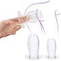 Kixnor Medical Silicone - The Stretch - Hollow Butt - Plug - Clear