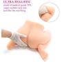 Y-NOT 3D Life Size Sex Doll Love Toys Pussy Ass Male Masturbator Lifelike Adult Toy Legs Spread with 2 Entrances Flesh