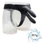 TTQQJJ 7.5 Inch Super Powerful Huge Flesh Lifelike Big Monster Waterproof Flexible Hands Free with Strong Cuction Cup for Women - Black - Yuanshengmujiang1.2