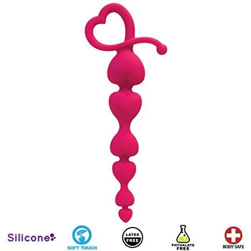 Gossip Hearts on a String Dildos, Magenta Gossip Hearts on a String Dildos, Magenta