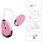 Romi Silicone Eggs 10-frequency Vibrations Wired Remote Control G-spot Vagina and Clitoris Stimulation Female Masturbation or Couples Sex Toys (Pink)