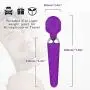 Personal Cordless Wand Massager-Allovers Handheld,Rechargeable,Mini,Waterproof,Magic-20 Powerful Speed Vibrations for Back Neck Shoulder Deep Tissue Muscle Massage Personal Cordless Wand Massager-Allovers Handheld,Rechargeable,Mini,Waterproof,Magic-20 Powerful Speed Vibrations for Back Neck Shoulder Deep Tissue Muscle Massage