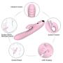 Clitorials Sucking Stimulator Vibrate Toy Oral Tongue Simulation, Waterproof 12 Frequency Sucking Vibration Wand, Soft & High Speed Clitorial Sucking Toy for Female,T-Shirt