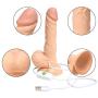 WYY Realistic Dildo Automatic G-Point Vibratór and Suctión Cup Female Hands-Free Séx Fun, PVC Energetic Penis Séx Toy Rechargeable Anal Vibratór for Orgasm Shirt
