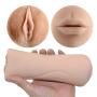 Pocket Pussy Masturbator, Sexrabbit 2 in 1 Vagina Oral Sex Blow Job Stroker Deep Throat Tongue Adult Toys for Men Masturbation Sexual Pleasure Gift