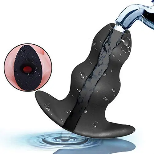 Anal Plug Butt Open Expander Silicone Hollow Anal Dilator Adults Sex Toys Masturbator for Women Men Enema Sex Prostata Massager (S) Anal Plug Butt Open Expander Silicone Hollow Anal Dilator Adults Sex Toys Masturbator for Women Men Enema Sex Prostata Massager (S)