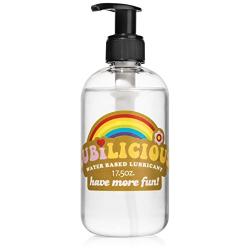 Lubilicious Water Based Personal Lubricant | Men, Women & Couples | Natural Glide for Sexual Pleasure, Anal & Toys | Condom Safe 17.5 oz