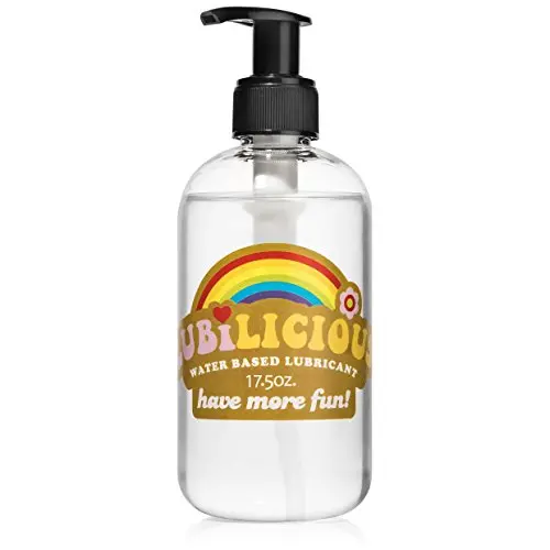 Lubilicious Water Based Personal Lubricant | Men, Women & Couples | Natural Glide for Sexual Pleasure, Anal & Toys | Condom Safe 17.5 oz Lubilicious Water Based Personal Lubricant | Men, Women & Couples | Natural Glide for Sexual Pleasure, Anal & Toys | Condom Safe 17.5 oz