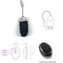 Mini Massager,10 Frequency Wireless Cordless Portable Small Size Handheld Powerful Massage for Back Neck Shoulder Silent Waterproof USB Chargeable