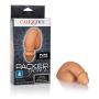 CalExotics Packer Gear 4 Inch Silicone Packing Penis – Realistic Prosthetic Dong Strap On Sex - Trans Transitioning FTM Adult Female to Male - Tan