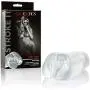 CalExotics Stroke It Pussy - Heavy Duty Male Masturbator - Silicone Masturbation Sleeve – 6.5 Inch Male Stroker Sex Toy - Clear