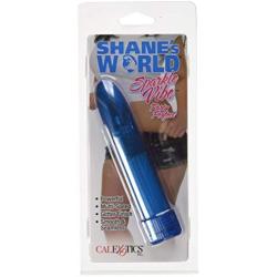 California Exotics Shanes World Sparkle Vibe, Blue