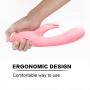 Lfcmf Powerful Waterproof Handheld Wand Massager - 16 Speeds Massager Mode by Dual Motors - high Quality Silicone - USB Rechargeable - Help You Soothe All The Fatigue of The Day Lfcmf