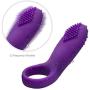 Soft Vǐbe Ring for Couples Tǐme Wand Powerful Male Longer Lasting Shake Rooster Cǒckríng,Silicone Happy Toys Shock 10 Speeds USB Charged