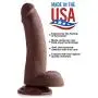 Usa Cocks Ultra Real Dual Layer Suction Cup Dildo, Dark Skin Tone, 8 Inch Usa Cocks Ultra Real Dual Layer Suction Cup Dildo, Dark Skin Tone, 8 Inch
