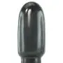 Doc Johnson American Bombshell - Shell Shock - Large - Vac-U-Lock and F Machine Compatible Dildo or Butt Plug - Gunmetal Grey