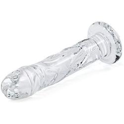 Eden Toys Casper - Borosilicate glass Realistic dildo with flared base