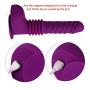 UXBCR Thrusting Viberating Vibrartors for Women Ladies with 6 Speed Modes Wireless Waterproof Vibrant Toy with Suction Cup Adult Toys