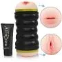 Realistic Vagina Male Masturbation Cup Sex Toy for Man Couples Pocket 3D Realistic Vagina and Mouth Masturbator Cup Realistic Vagina Male Masturbation Cup Sex Toy for Man Couples Pocket 3D Realistic Vagina and Mouth Masturbator Cup