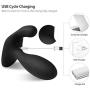 Utimi Butt Plug Anal Sex Toys Prostate Massager Waterproof Anal Vibrator Rechargeable with Remote Control Adult Sex Toys for Men or Women