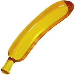 Glass Gem: Amber Banana