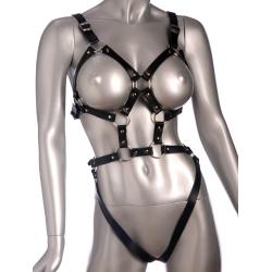 Strict Leather Womens Leather Body Harness, Medium